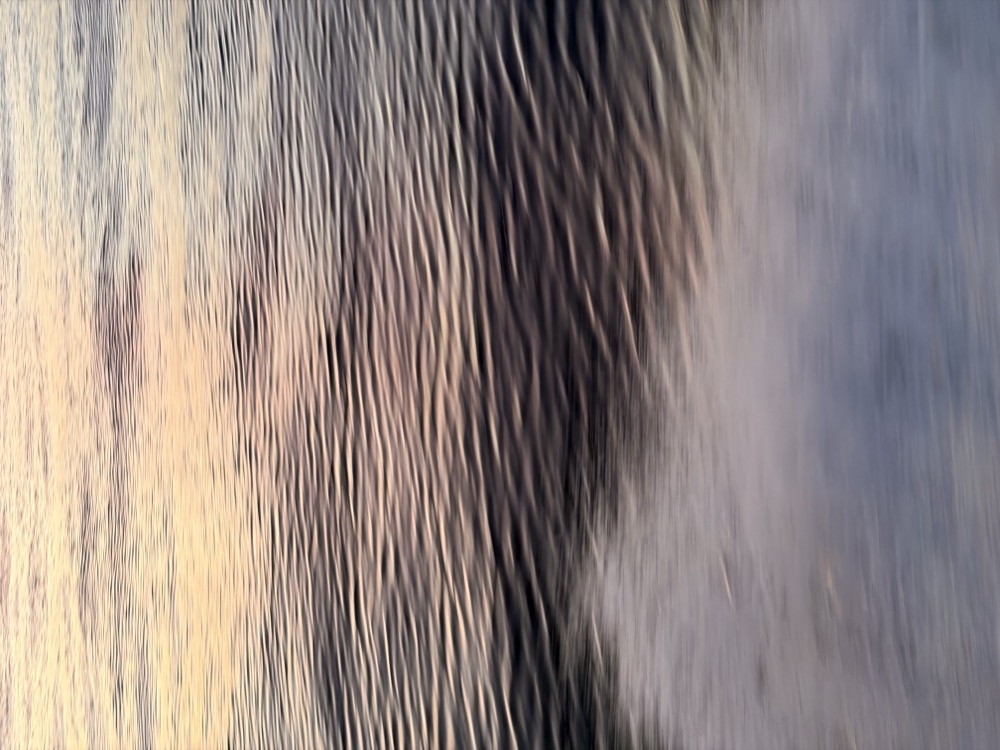 Abstract motion-blur study of light and texture